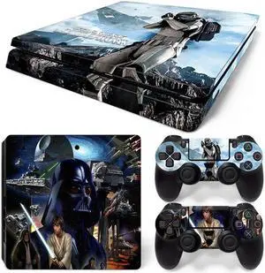 Star Wars Full Skin Sticker Protective Film for Slim PS4 PS4Slim Console Controller Accessories GamePad Para(TN-PS4Slim-0078)