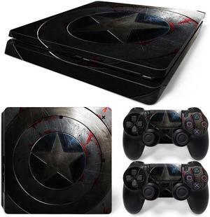 Skin Sticker Protective Film for Slim PS4 PS4Slim Console Controller Accessorie GamePad Cover(TN-PS4Slim-0334)