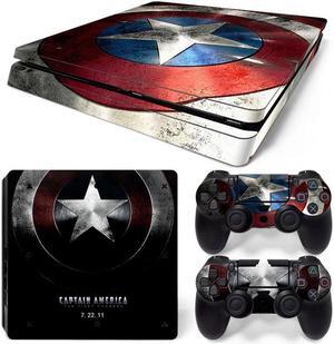 Skin Sticker Protective Film for Slim PS4 PS4Slim Console Controller Accessorie GamePad Cover(TN-PS4Slim-0337)