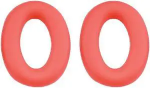 Silicone Ear Pads Cover Skin for momentum 4 Headphones Accessories(Red)