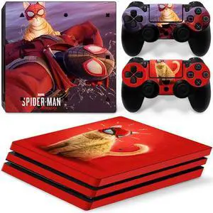 Vinyl Skin Sticker for PS4 Pro Console 2 Controllers Decal Film Para Game Accessories(TN-P4Pro-5790)