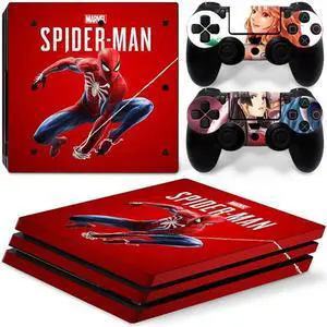 Vinyl Skin Sticker for PS4 Pro Console 2 Controllers Decal Film Para Game Accessories(TN-P4Pro-5792)