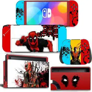 Skin Sticker Decal for Switch NSConsole  Controller Dock Skin Vinyl(1556)