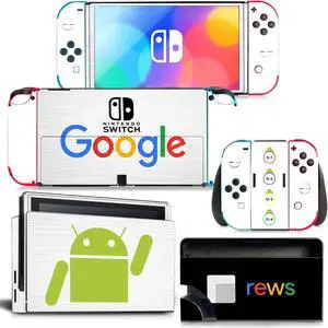 Skin Sticker Decal for Switch NSConsole  Controller Dock Skin Vinyl Protective Film(1242)