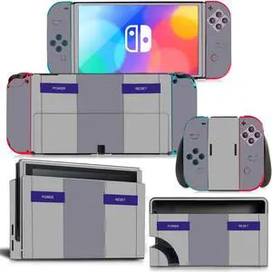 Skin Sticker Decal for Switch NSConsole  Controller Dock Skin Vinyl Protective Film(1243)