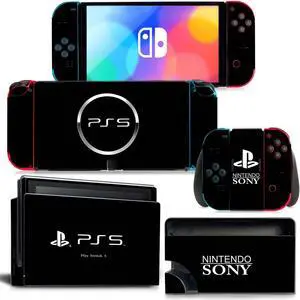 Skin Sticker Decal for Switch NSConsole  Controller Dock Skin Vinyl Protective Film(1247)