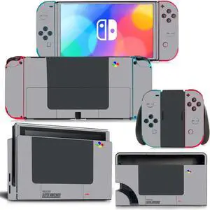 Skin Sticker Decal for Switch NSConsole  Controller Dock Skin Vinyl Protective Film(1252)