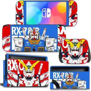 Anime Skin Sticker Decal for Switch NSConsole  Controller Dock Skin Vinyl Protective Film Para(1401)