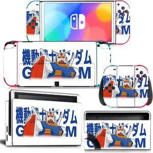 Anime Skin Sticker Decal for Switch NSConsole  Controller Dock Skin Vinyl Protective Film Para(1402)