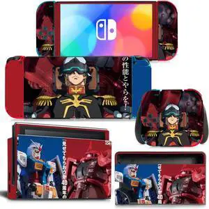 Anime Skin Sticker Decal for Switch NSConsole  Controller Dock Skin Vinyl Protective Film Para(1406)