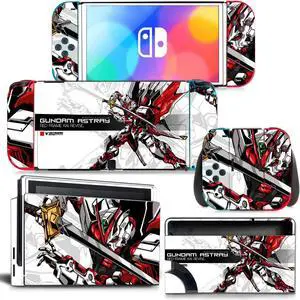 Anime Skin Sticker Decal for Switch NSConsole  Controller Dock Skin Vinyl Protective Film Para(1407)