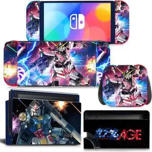 Anime Skin Sticker Decal for Switch NSConsole  Controller Dock Skin Vinyl Protective Film Para(1408)