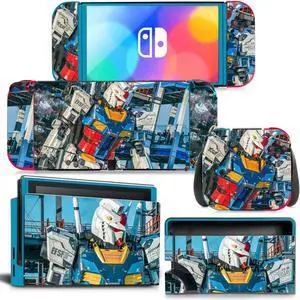 Anime Skin Sticker Decal for Switch NSConsole  Controller Dock Skin Vinyl Protective Film Para(1405)