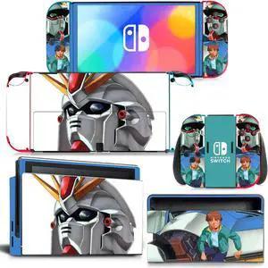 Anime Skin Sticker Decal for Switch NSConsole  Controller Dock Skin Vinyl Protective Film Para(1414)