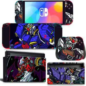 Anime Skin Sticker Decal for Switch NSConsole  Controller Dock Skin Vinyl Protective Film Para(1418)
