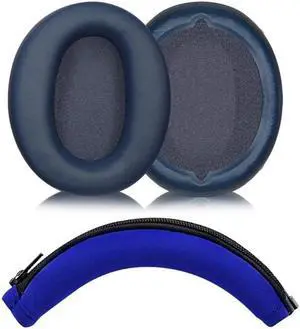 Replacement Ear Pads Memory Sponge Ear Cushion for WH-CH710N WH-CH720N Headset(Blue)