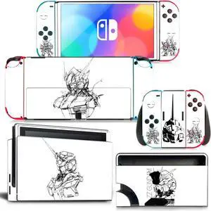 Anime Skin Sticker Decal for Switch NSConsole  Controller Dock Skin Vinyl Protective Film Para(1423)