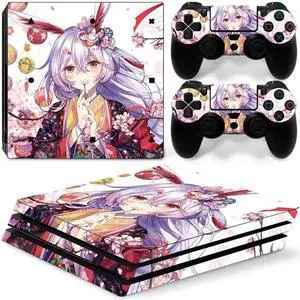 Lilo & Stitch Vinyl Skin Sticker for PS4 4 Pro Console 2 Controllers Decal Para Game Accessories(TN-P4Pro-6012)