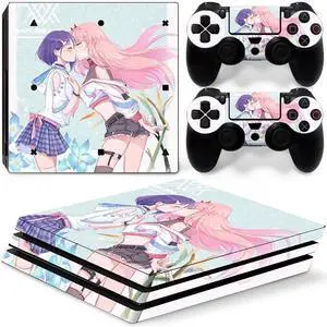 Lilo & Stitch Vinyl Skin Sticker for PS4 4 Pro Console 2 Controllers Decal Para Game Accessories(TN-P4Pro-6014)