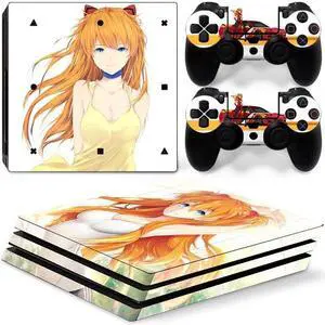 Lilo & Stitch Vinyl Skin Sticker for PS4 4 Pro Console 2 Controllers Decal Para Game Accessories(TN-P4Pro-6017)