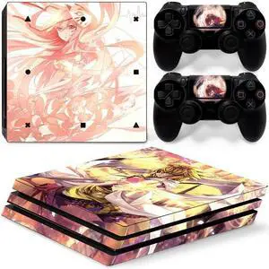 Lilo & Stitch Vinyl Skin Sticker for PS4 4 Pro Console 2 Controllers Decal Para Game Accessories(TN-P4Pro-6013)