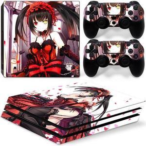 Lilo & Stitch Vinyl Skin Sticker for PS4 4 Pro Console 2 Controllers Decal Para Game Accessories(TN-P4Pro-6021)