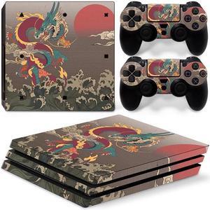 Lilo & Stitch Vinyl Skin Sticker for PS4 4 Pro Console 2 Controllers Decal Para Game Accessories(TN-P4Pro-6029)