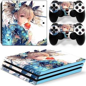 Lilo & Stitch Vinyl Skin Sticker for PS4 4 Pro Console 2 Controllers Decal Para Game Accessories(TN-P4Pro-6034)