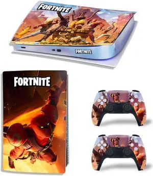 Deadpool PS5 Digital Edition Skin Sticker Decal for PS5Console and 2 Controllers PS5 Skin Sticker Vinyl(TN-PS5Digital-4804)