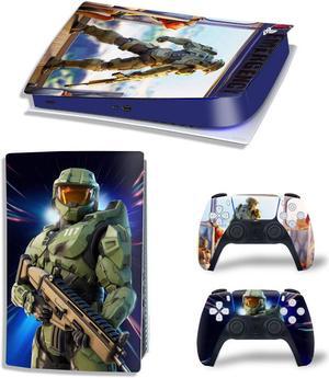 Star Wars PS5 Digital Edition Skin Sticker Decal for PS5Console and 2 Controllers PS5 Skin Sticker Vinyl Film(TN-PS5Digital-4701)