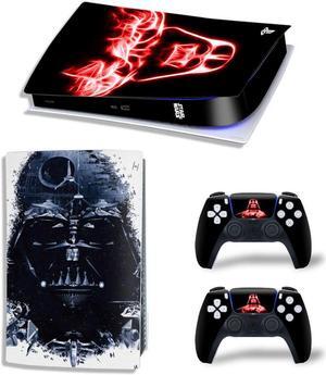 Star Wars PS5 Digital Edition Skin Sticker Decal for PS5Console and 2 Controllers PS5 Skin Sticker Vinyl Film(TN-PS5Digital-4717)