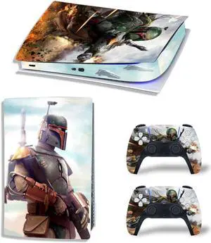Star Wars PS5 Digital Edition Skin Sticker Decal for PS5Console and 2 Controllers PS5 Skin Sticker Vinyl Film(TN-PS5Digital-4718) Star Wars PS5 Digital Edition Skin Sticker Decal for PS5Console and 2 Controllers PS5 Skin Sticker Vinyl Film(TN-PS5Digital-4718)