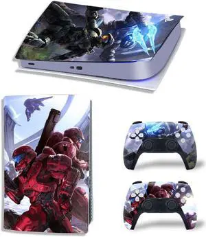 Star Wars PS5 Digital Edition Skin Sticker Decal for PS5Console and 2 Controllers PS5 Skin Sticker Vinyl Film(TN-PS5Digital-4726)