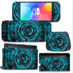 Weather and Scenery Skin Sticker Decal for Switch NSConsole  Controller Dock Skin Vinyl Protective Film(1247)