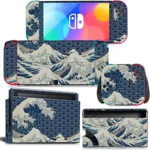 Weather and Scenery Skin Sticker Decal for Switch NSConsole  Controller Dock Skin Vinyl Protective Film(1250)