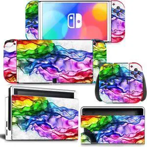 Weather and Scenery Skin Sticker Decal for Switch NSConsole  Controller Dock Skin Vinyl Protective Film(1251)
