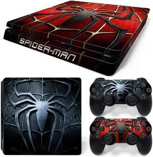 Skin Sticker Protective Film for Slim PS4 PS4Slim Console Controller Accessories GamePad Cover(TN-PS4Slim-0325)