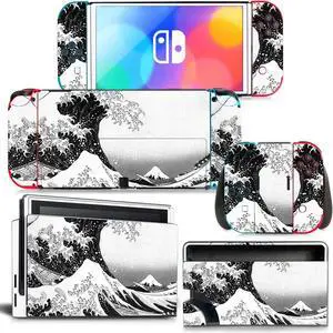 Weather and Scenery Skin Sticker Decal for Switch NSConsole  Controller Dock Skin Vinyl Protective Film(1253)