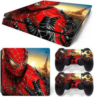 Skin Sticker Protective Film for Slim PS4 PS4Slim Console Controller Accessories GamePad Cover(TN-PS4Slim-0326)