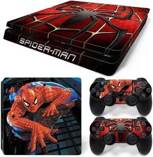 Skin Sticker Protective Film for Slim PS4 PS4Slim Console Controller Accessories GamePad Cover(TN-PS4Slim-0327)