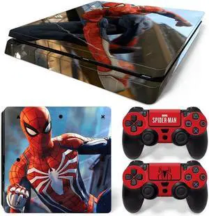 Skin Sticker Protective Film for Slim PS4 PS4Slim Console Controller Accessories GamePad Cover(TN-PS4Slim-0330)