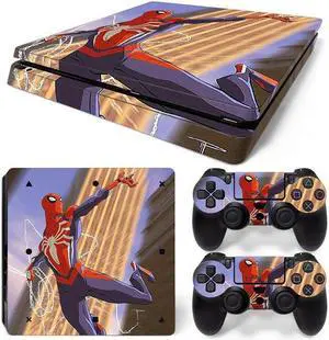 Skin Sticker Protective Film for Slim PS4 PS4Slim Console Controller Accessories GamePad Cover(TN-PS4Slim-0334)