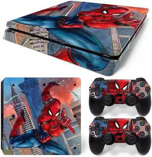 Skin Sticker Protective Film for Slim PS4 PS4Slim Console Controller Accessories GamePad Cover(TN-PS4Slim-0348)
