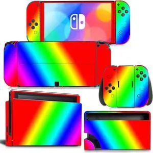 Skin Sticker Decal for Switch NSConsole  Controller Dock Skin Vinyl Para(2004)