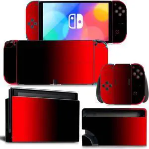 Skin Sticker Decal for Switch NSConsole  Controller Dock Skin Vinyl Para(2008)