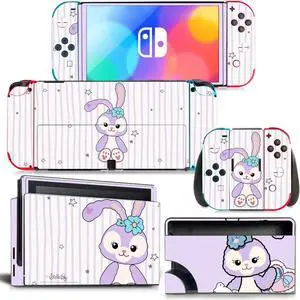 Winnie the Pooh StellaLou Strawberr Skin Sticker Decal for Switch Console  Controller Dock Skin Vinyl(2088)