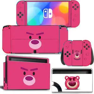 Winnie the Pooh StellaLou Strawberr Skin Sticker Decal for Switch Console  Controller Dock Skin Vinyl(2091)