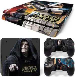 Star Wars Skin Sticker Console Game Protective Film for Slim PS4 PS4Slim Controller Accessories GamePad Para(TN-PS4Slim-5504)