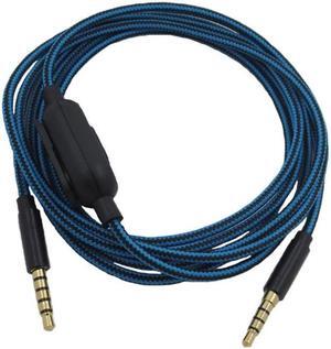 3.5mm Earphone  Cable with Inline Control for Logi  A10 A40 Headphone