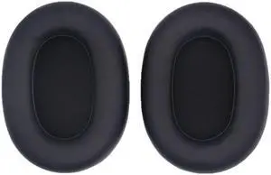 2-Pieces Earpads Replacement Ear Cushion Sponge Protein Leather Earmuff for 85H Headphone Repair Accessory